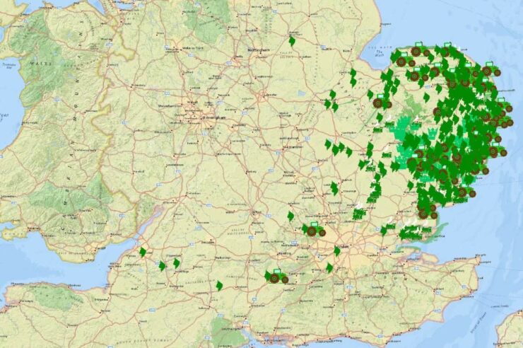 Image for ‘Map of dreams’ reveals scope of English rewilding project