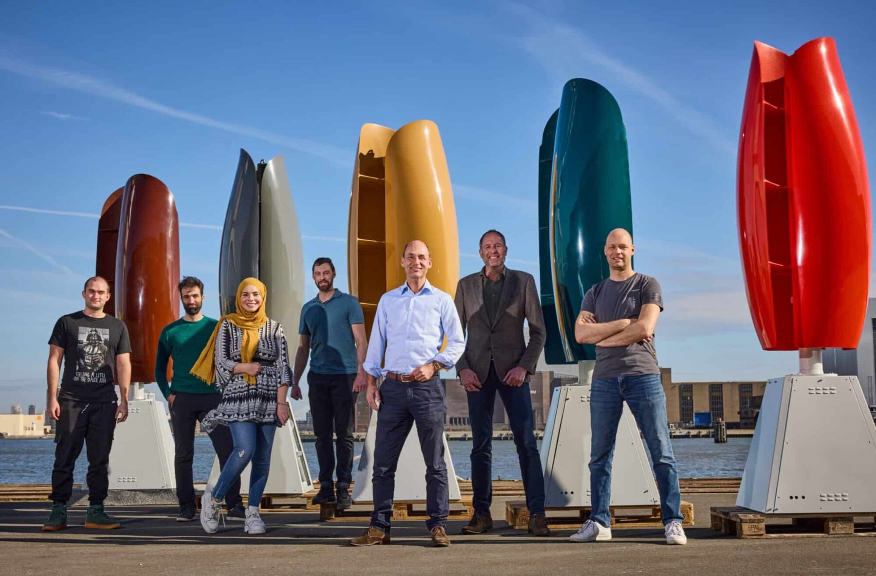 Image for Wind power firm aims to nip nimbyism in the bud with tulip-shaped turbines