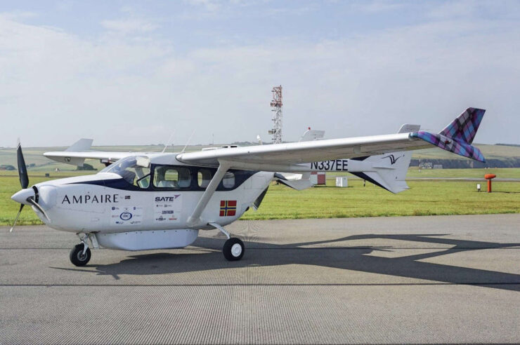 Image for ‘An important step to decarbonising air travel’: hybrid plane takes to UK skies