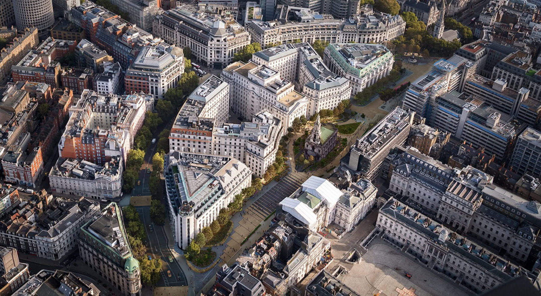 Image for ‘Greener, healthier, safer’: one of London’s busiest streets goes car-free