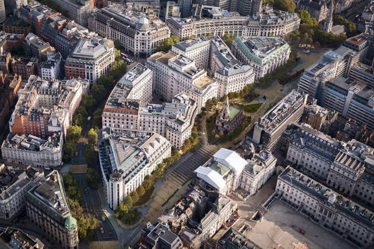 Image for ‘Greener, healthier, safer’: one of London’s busiest streets goes car-free