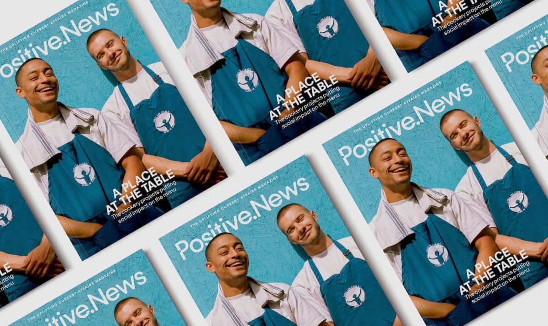 Image for Appetite for change: new issue of Positive News leads on cookery projects having a positive social impact