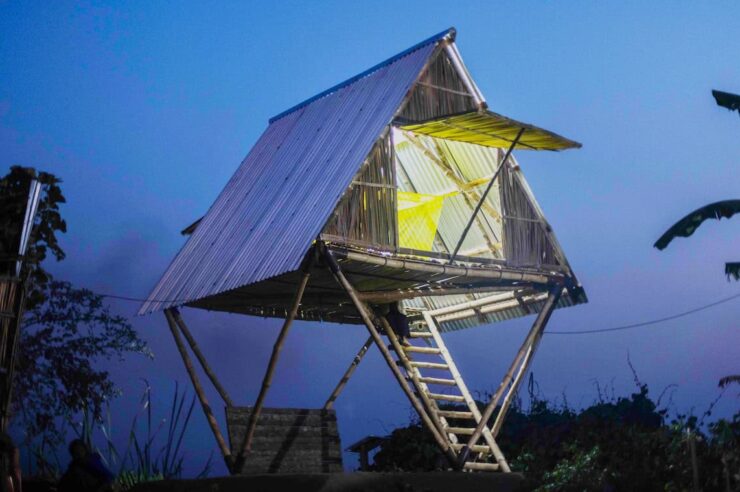 Image for The £300 stilt homes for communities impacted by the climate crisis