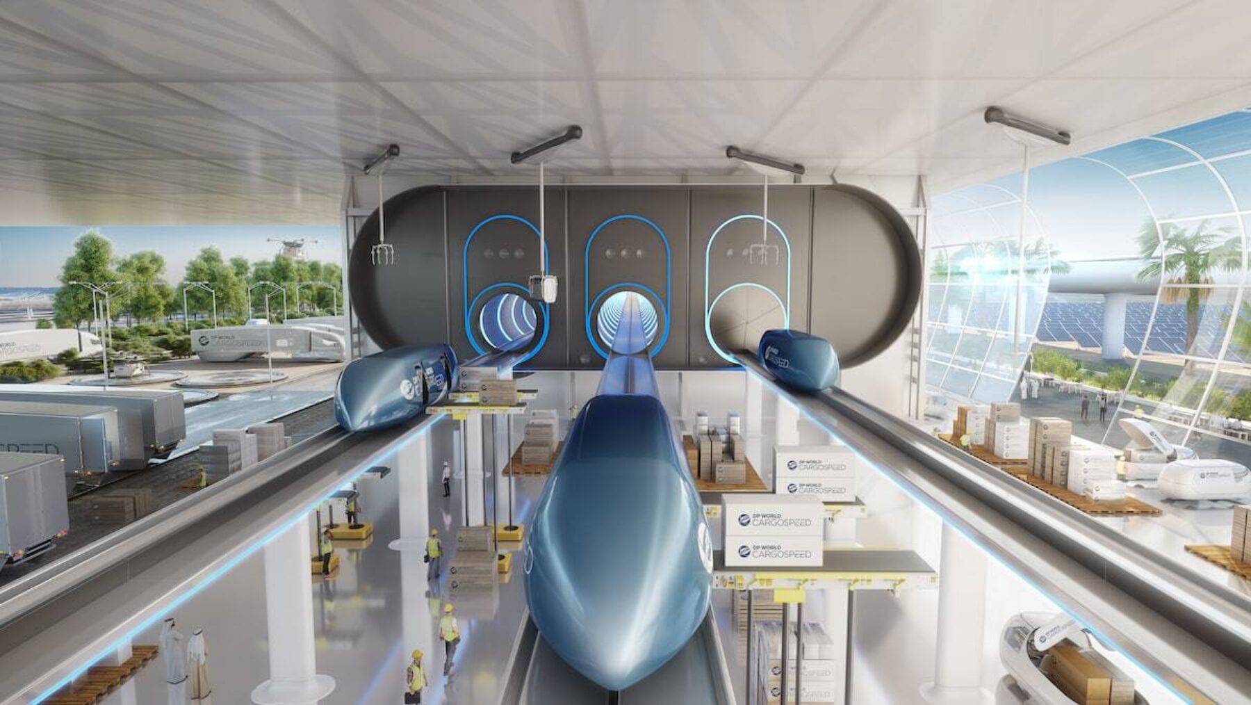 Image for The ‘sexy’ near-future of travel? The plan to bring hyperloop to our cities