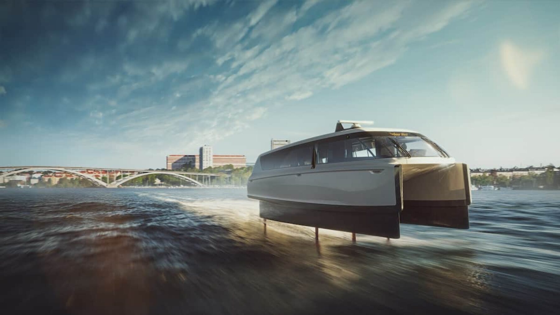 Image for Electric ‘flying’ ferries are about to take off in Stockholm