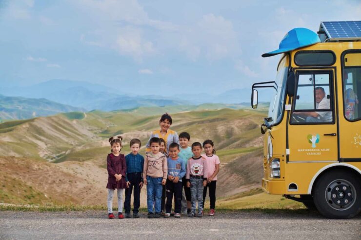 Image for Uzbekistan’s solution to a lack of rural preschools? Kindergartens on wheels