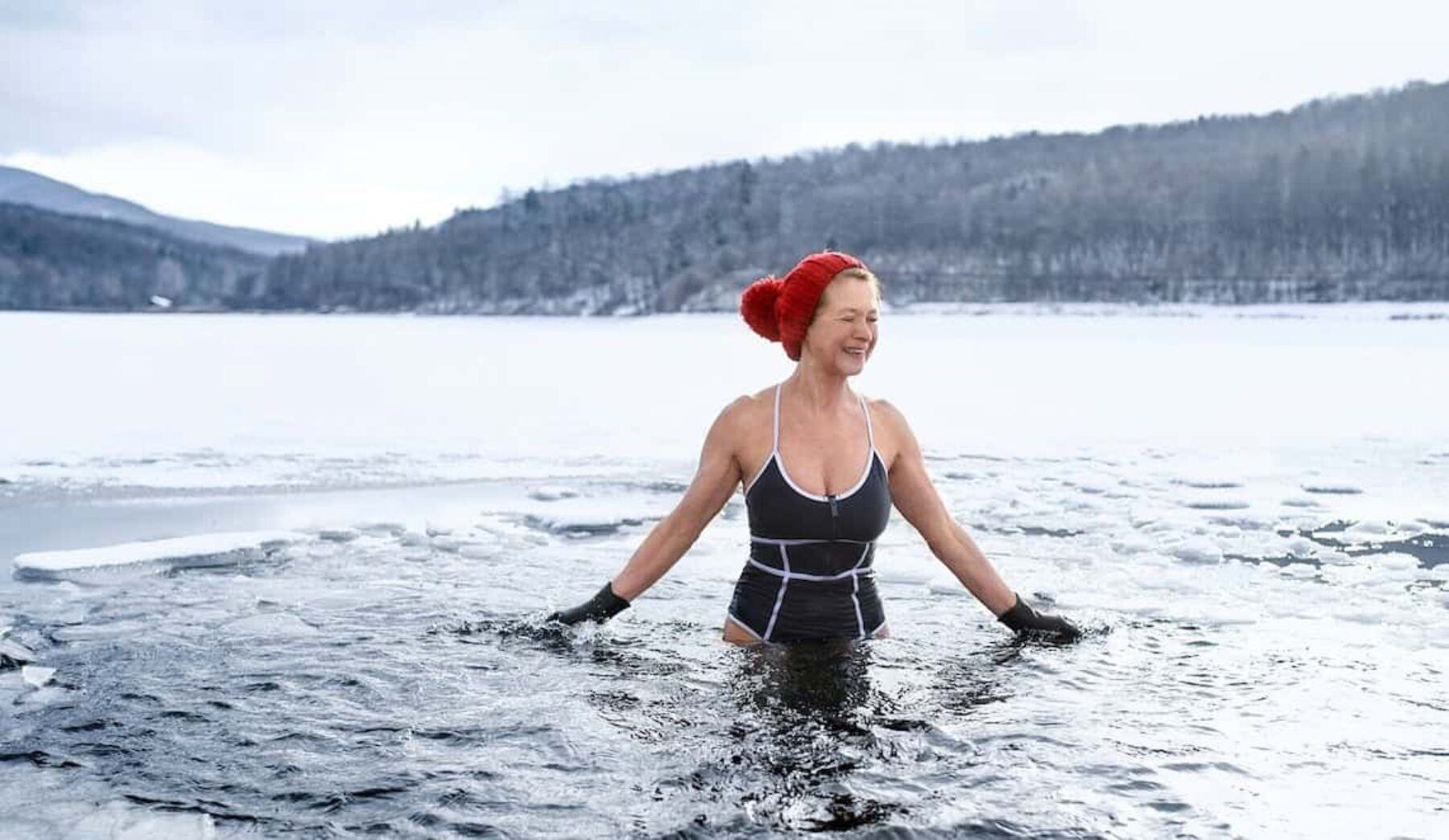 Image for Why cold water swimmers might be on to something