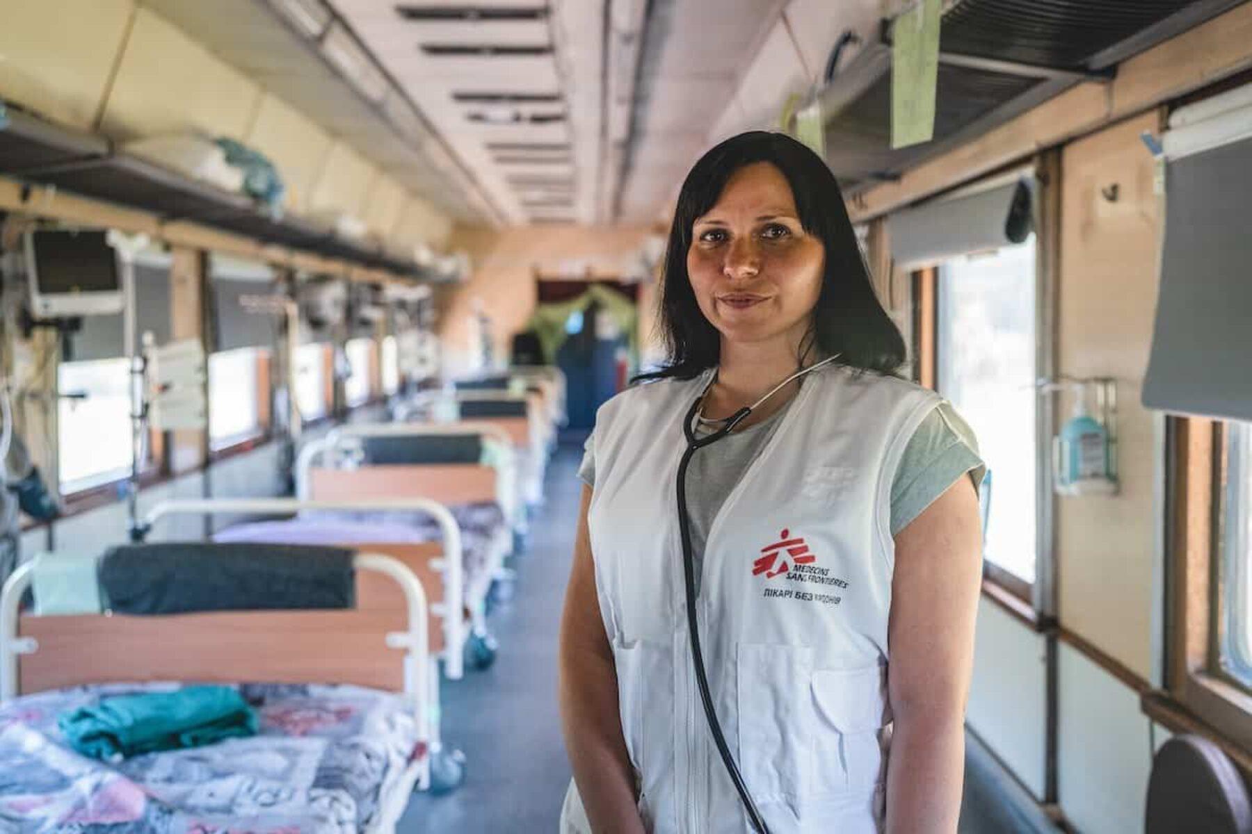 Image for ‘We are prepared for anything’: onboard Ukraine’s hospital train