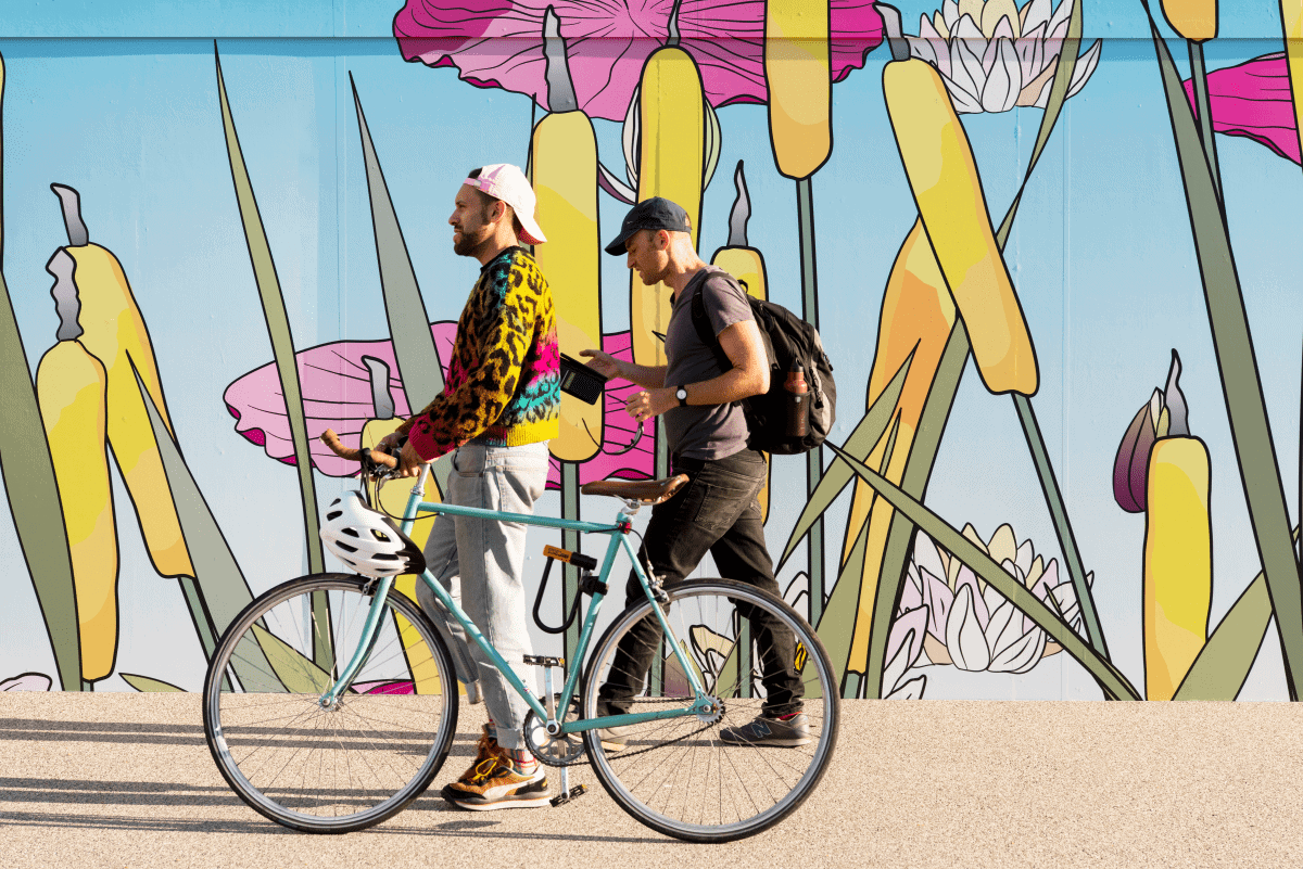The nature-inspired art bringing delight to dull urban spaces