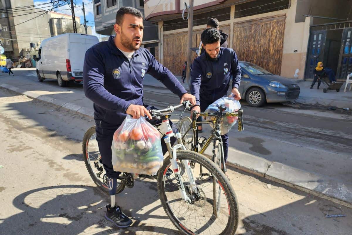 Para-Cyclists Defying Odds to Deliver Aid to Displaced Gazans: A Tale of Hope