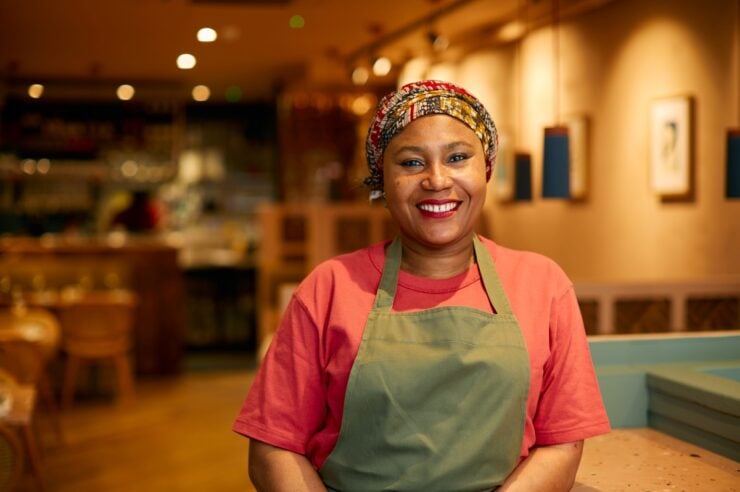 Image for ‘I cook from the heart’ – UK’s first black female Michelin-starred chef