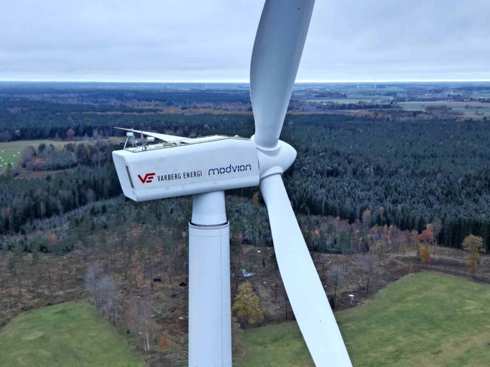 wooden wind turbine