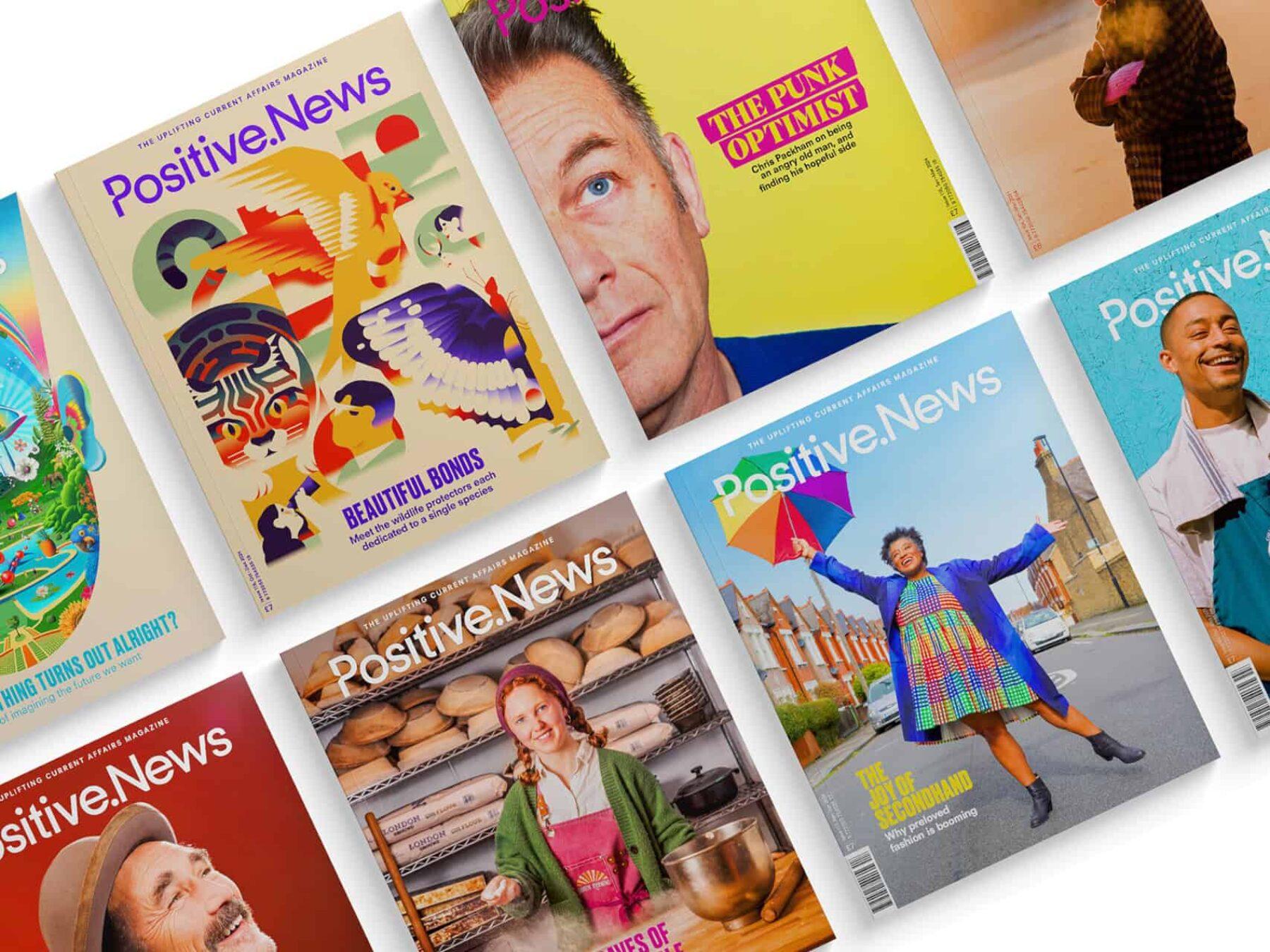 Image for Five joyful photographs in the new issue of Positive News magazine