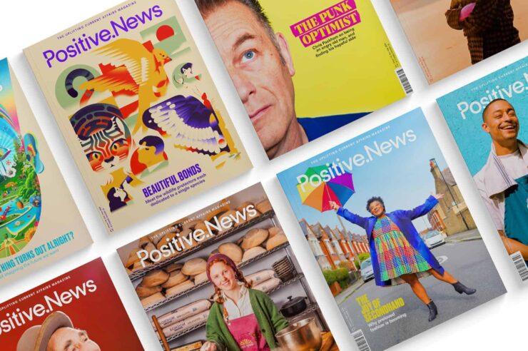 Image for Five joyful photographs in the new issue of Positive News magazine