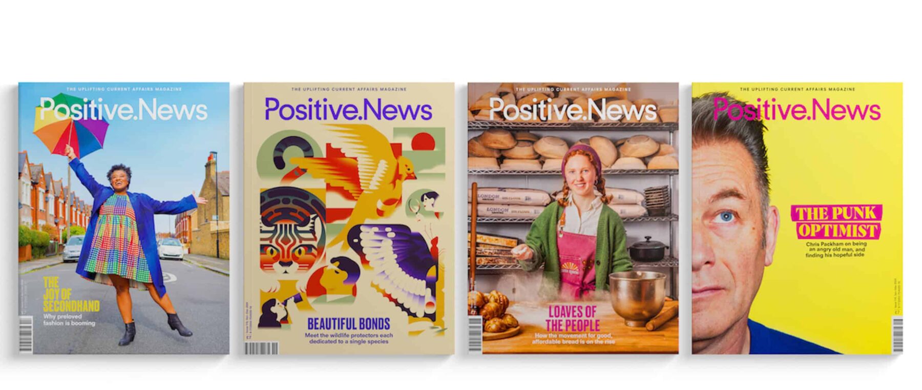 Image for Positive News: the magazine that boosts employee wellbeing