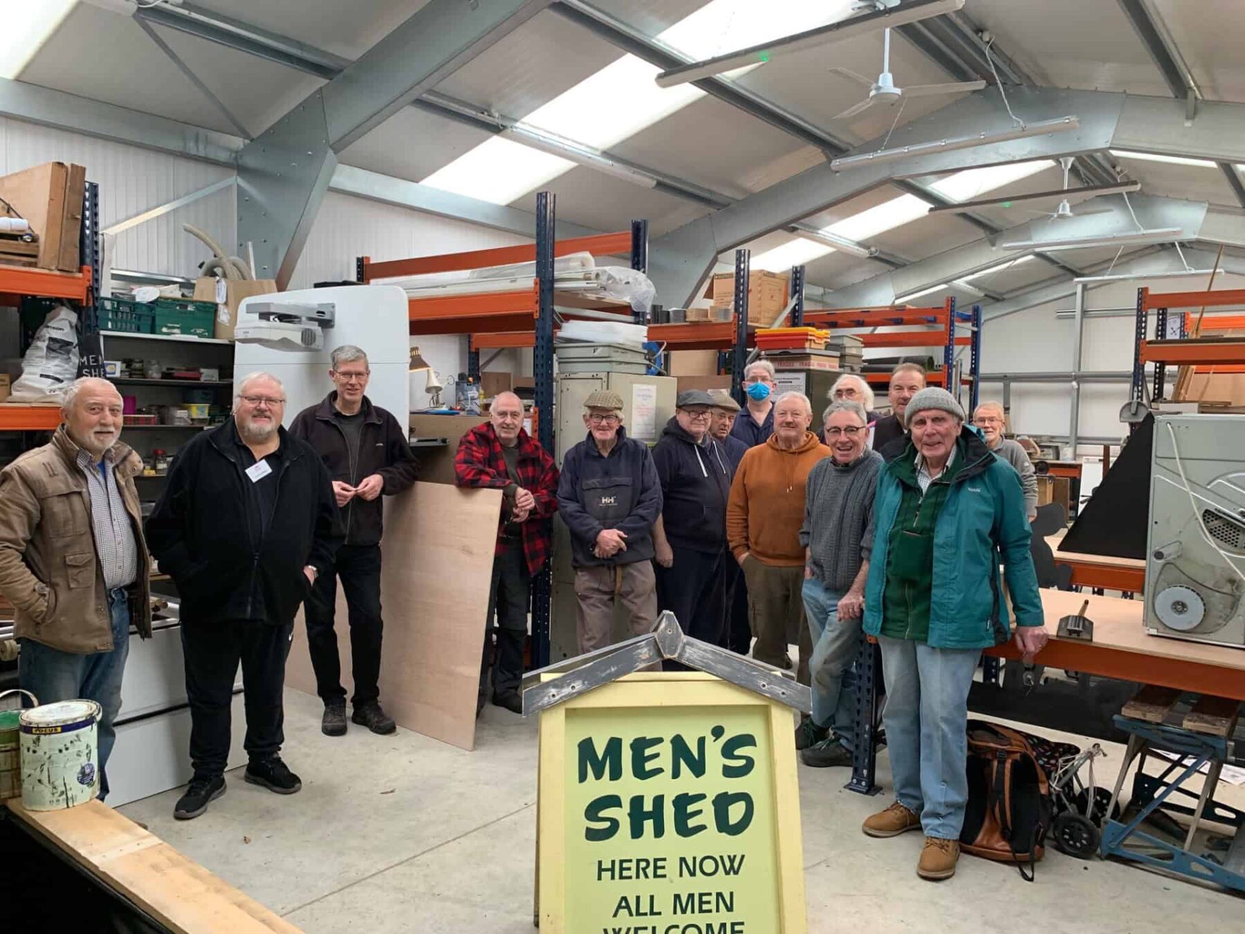 Image for ‘They can park their worries for a while.’ Men’s Shed of the Year shortlist announced
