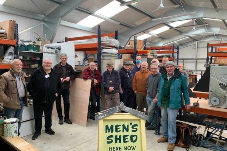 Image for ‘They can park their worries for a while.’ Men’s Shed of the Year shortlist announced
