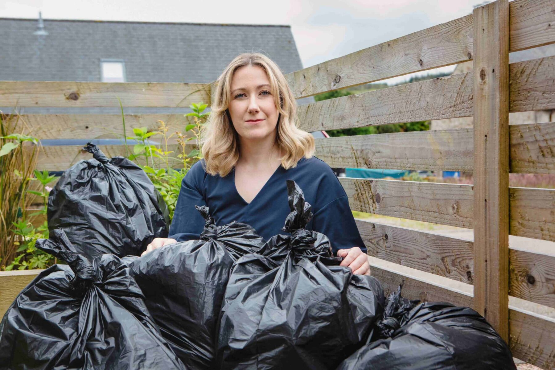 Image for Clothes destined for landfill become capsule wardrobes for domestic abuse survivors