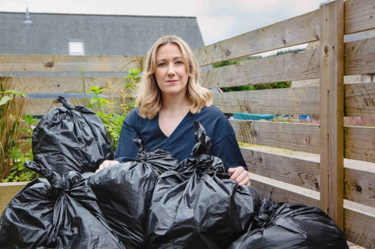 Image for Clothes destined for landfill become capsule wardrobes for domestic abuse survivors