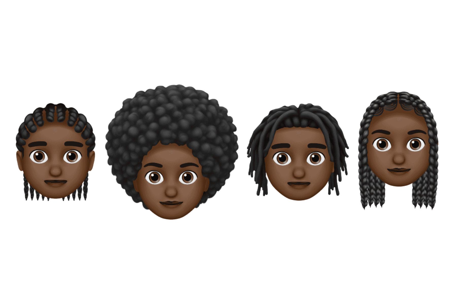 Image for Young Londoners design emojis to celebrate Black and mixed-race hairstyles
