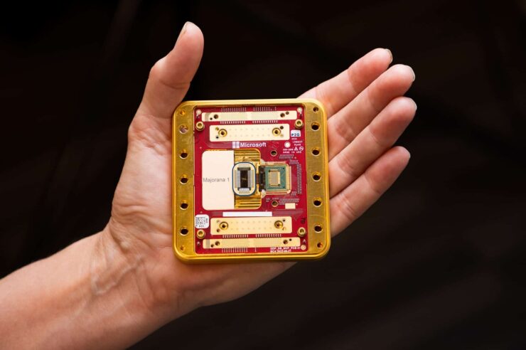 Image for Microsoft unveils breakthrough chip, promising quantum computers in ‘years not decades’
