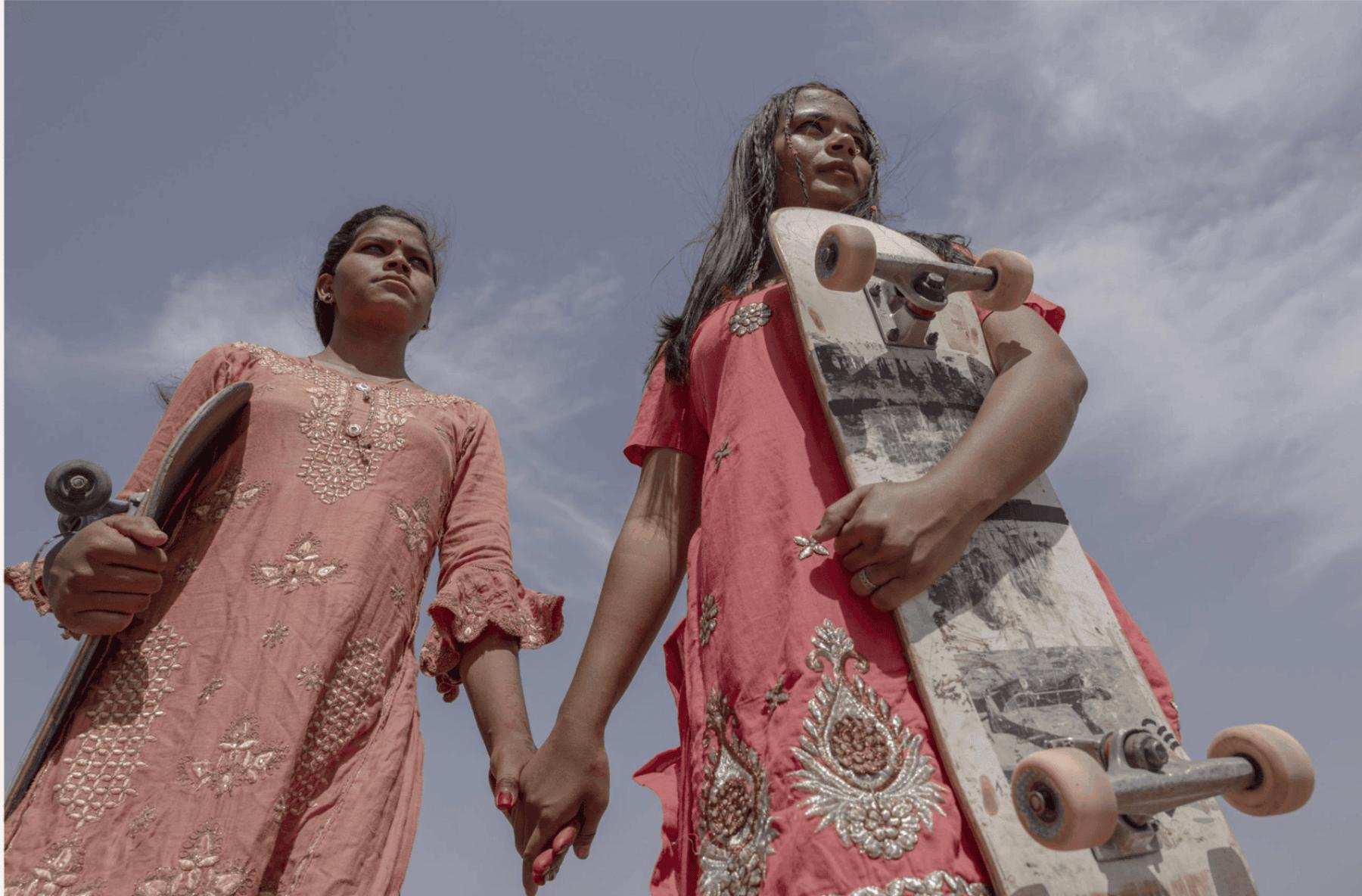 Image for Board meeting: the award-winning photograph of India’s female skateboarders