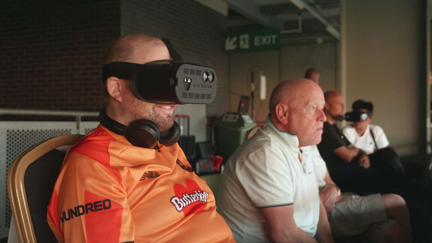 Image for Breaking boundaries: the headsets bringing cricket to partially sighted fans
