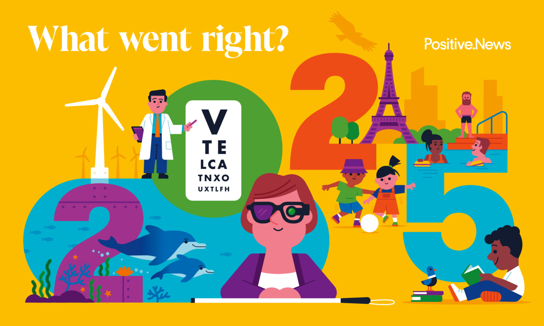 Image for What went right in 2025: the top 25 good news stories of the year