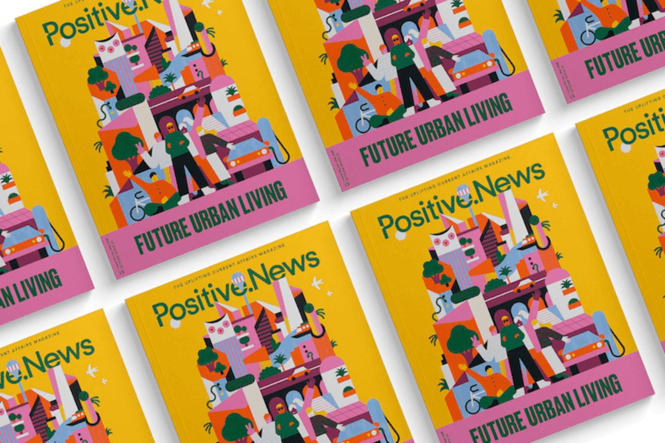 Image for Future urban living. What to expect in the new issue of Positive News magazine