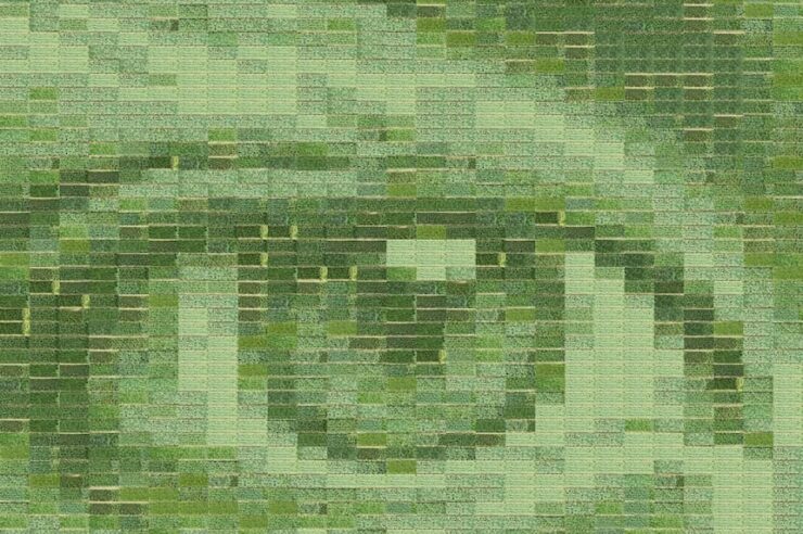 Image for A field of wheat becomes the world’s largest living photograph