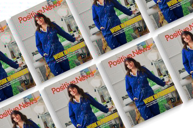 Image for Work in progress. What to expect in the new issue of Positive News magazine