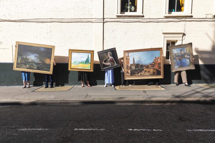 Image for Monet for nothing: the famous artworks cheering up UK high streets