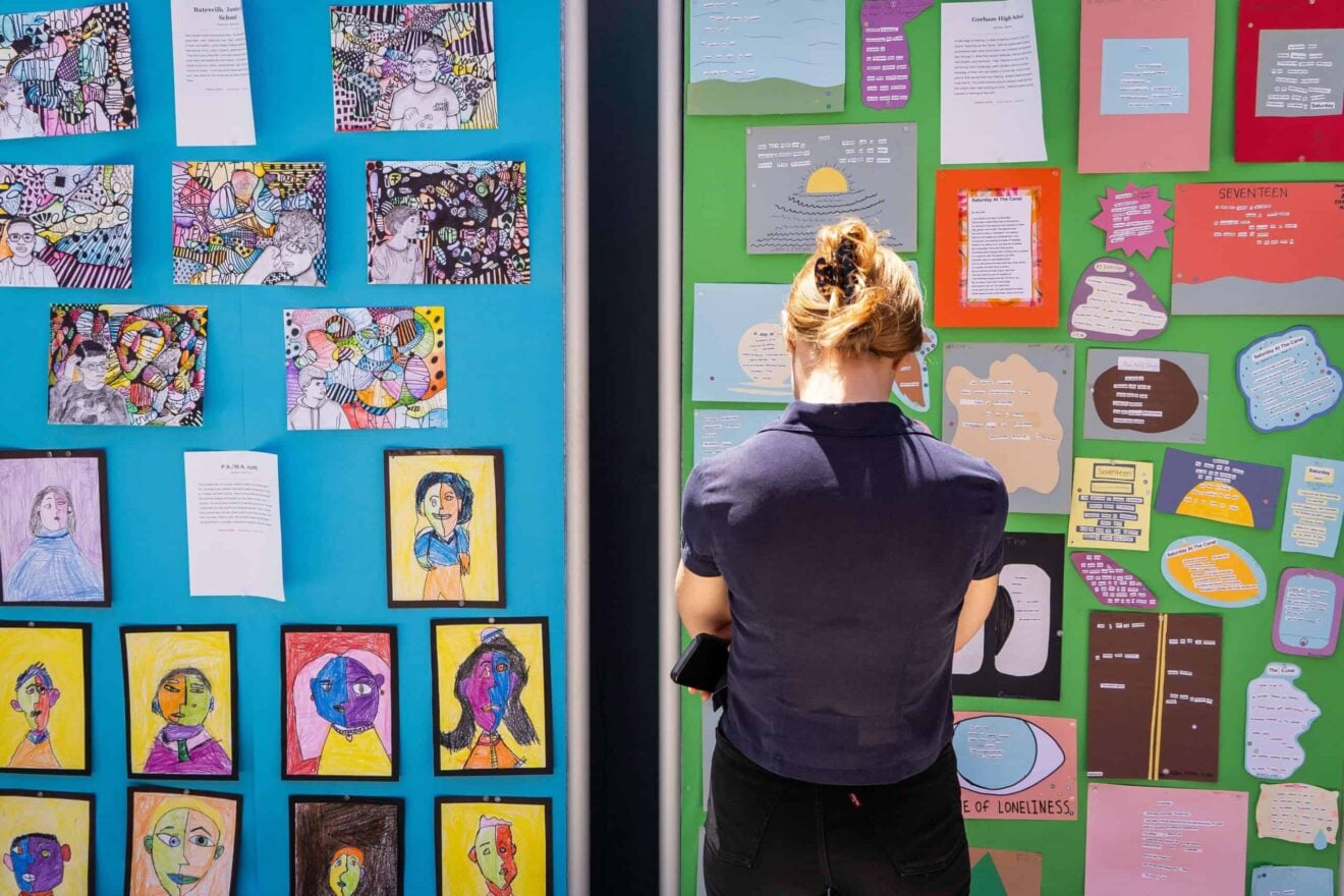 Image for How student art is helping fund change