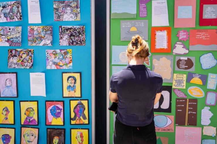 Image for How student art is helping fund change