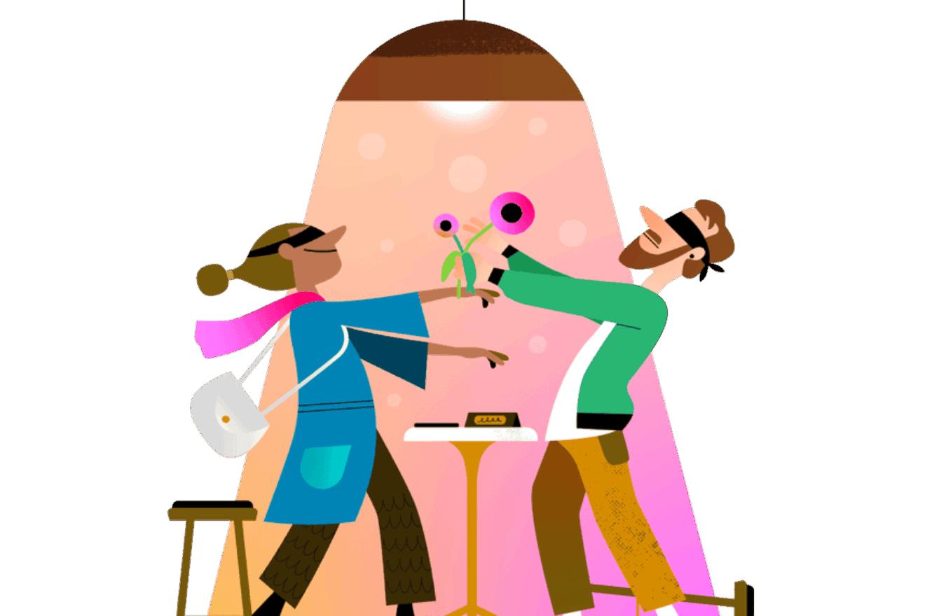 Image for Love unplugged, IRL dating, without the apps