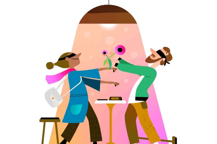 Image for Love unplugged, IRL dating, without the apps