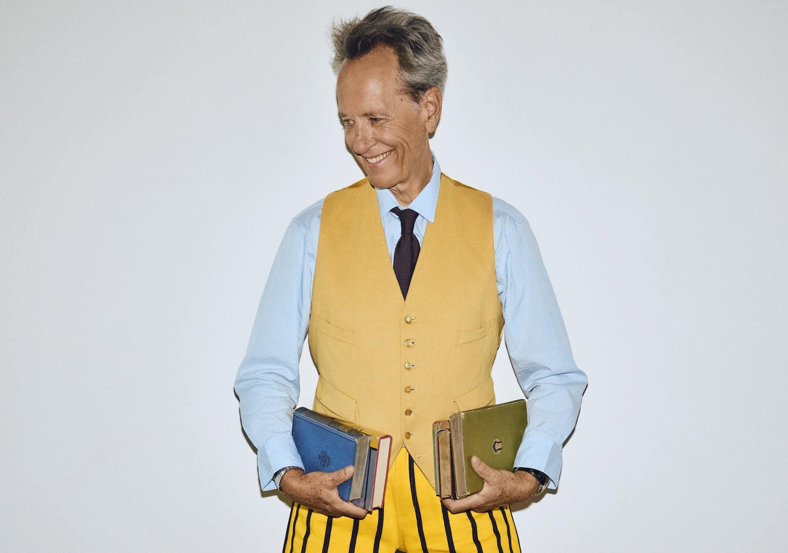 Transforming Fashion: Richard E Grant Champions Secondhand Style
