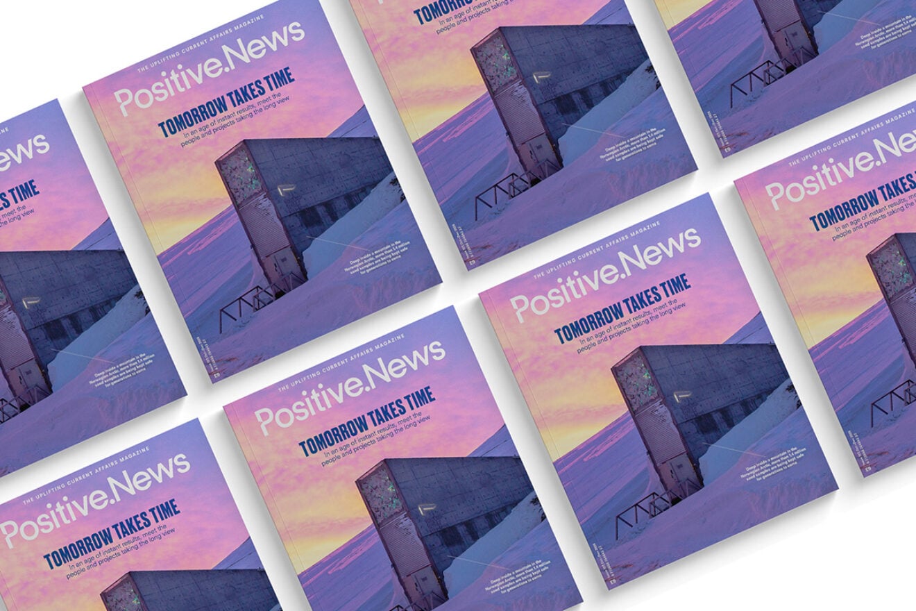 Image for A future worth building. What to expect in the new issue of Positive News magazine