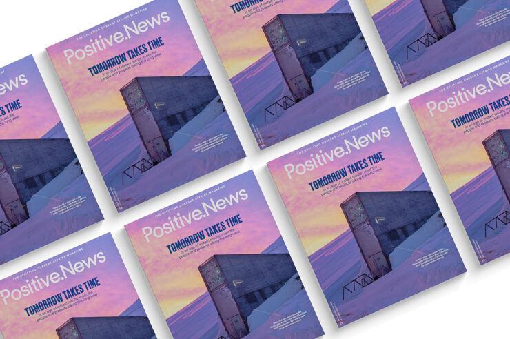 Image for A future worth building. What to expect in the new issue of Positive News magazine